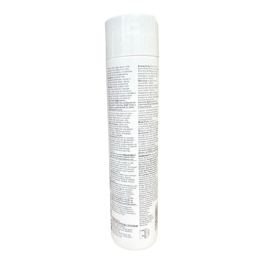 Paul Mitchell Extra-Body Hair Conditioner Detangles  Voluminizes for Thin Hair
